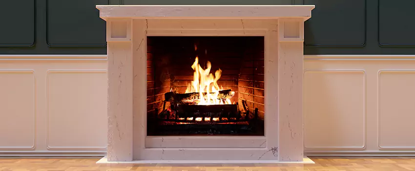 Decorative Electric Fireplace Installation in San Juan Capistrano, California