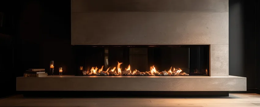 Gas Fireplace Ember Bed Design Services in San Juan Capistrano, California