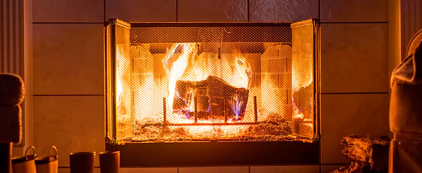 Mendota Hearth Landscape Fireplace Installation in San Juan Capistrano, California