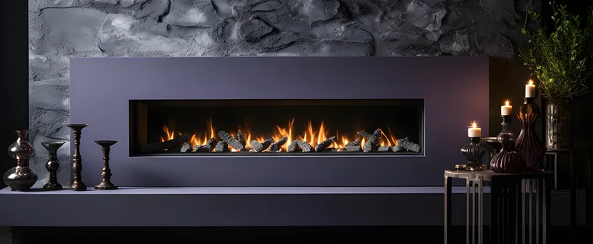Ember Bed for Ventless Gas Fireplace in San Juan Capistrano, CA
