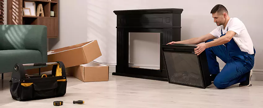 Old Rusted Metal Fireplace Repair And Replacement in San Juan Capistrano, CA